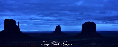 Blue Sunrise at Monument Valley Navajo Tribal Park Arizona 024  