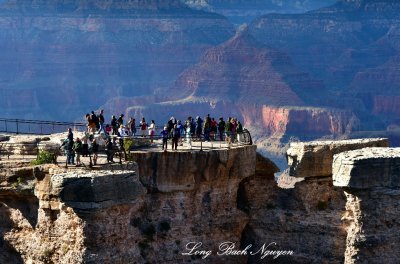 Grand Canyon National Park from Mather Point at Visitor Center Arizona 544  