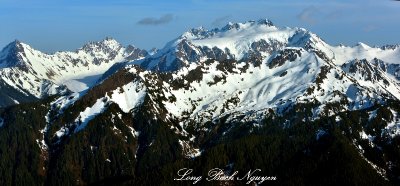 Mount Olympus, Blue Glacier, White Glacier, Olympic National Park, Washington 208  