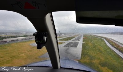 Wet and Rainy Portland International Airport Oregon 113  