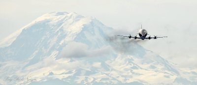 Super Guppy NASA Mt Rainier Boeing Field Seattle 4  