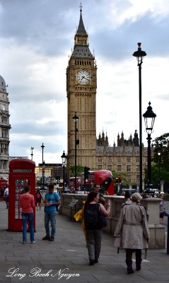 Big Ben Red Telephone Booth London 202