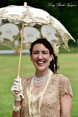 Lady with Umbrella 133