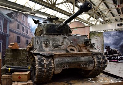 Tank from the movie Fury The Tank Museum Bovington England 024