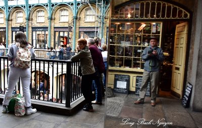 Photographer and locals Covent Garden Market London 151  