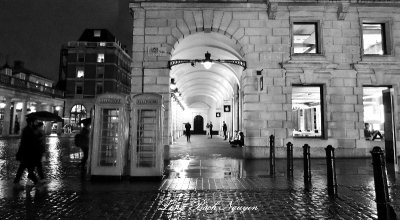 Night time in Covent Garden Market London 358  