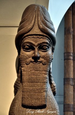Human- Headed Winged Lion Assyrian 865-860 BC British Museum London 107  
