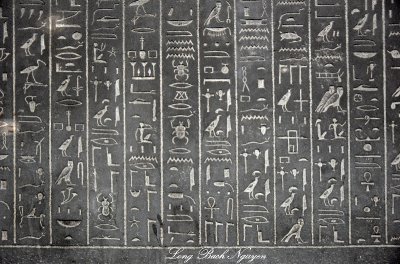 Egytian Symbols at British Museum London 189  