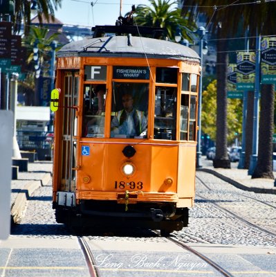 F Trolley on Embarcadero San Francisco 396  