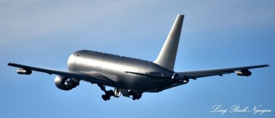 Boeing KC-46 Tanker departing Boeing Field Seattle 026 