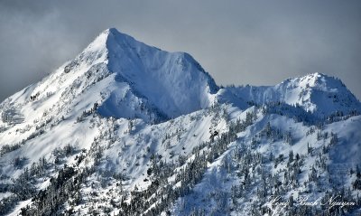 Mount Skykomish of the Olympic Mountains Washington 307 