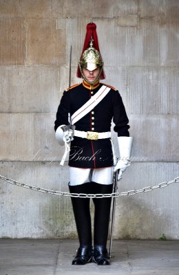 Guard at Household Calvalry Museum London 190  