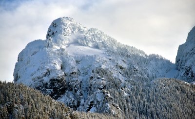 Mt Baring on New Year Day 2017 Index Washington 098  