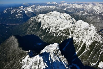 Mt Baring, Merchant Peak-Gunn Peak, Gothic Peak-Vesper Peak, Three Fingers-Whitehorse Mtn, Mt Baker-North Cascade Range 