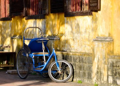 Blue Tricycle in Hoi An 1154  