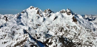 Lemah Mountain and Chimney Rock Cascade Mountains 542  