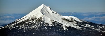 Mt McLoughlin Oregon Cascade Mountains Range 447  