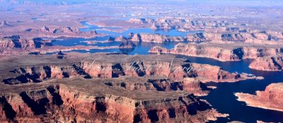 Lake Powell Colorado River Glen Canyon National Recreational Area Arizona and Utah 085  
