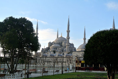 The Sultan Ahmed Mosque ( the Blue Mosque)