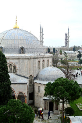 View from Hagia Sophia 