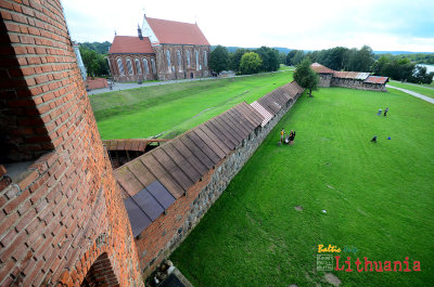 St. George's Church & Bernardine Monastery from Kaunas Castle