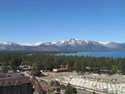 View from the room in South Lake Tahoe