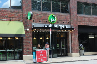 Wahlburgers was an awesome burger