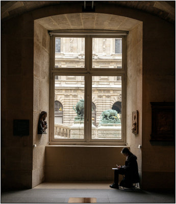 Louvre Window