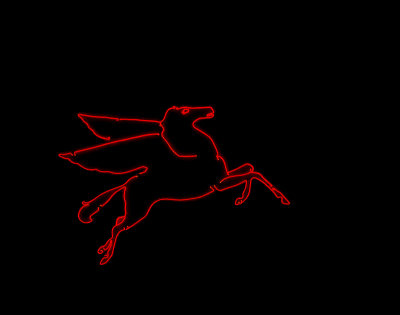 - 2nd Place - The Flying Red Horse (Pegasus)