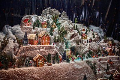 Gingerbread Christmas Village