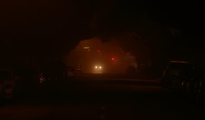 In The Tunnel of the Night (with fog)