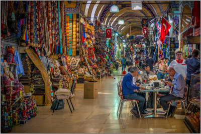 Placed 3rdLunch in the Grand Bazaar