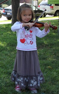 The Littlest Violinist