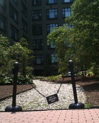 Not a Walking Path