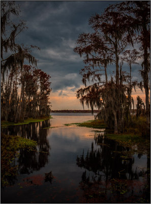 Sunset on the Bayou