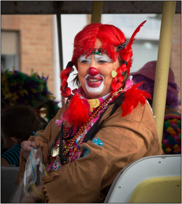 Mardi Gras Clown