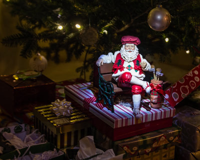 2nd Place - Santa Relaxing