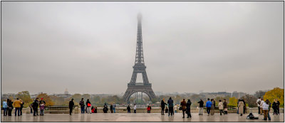 2nd Place: A Foggy Autumn Day in Paris
