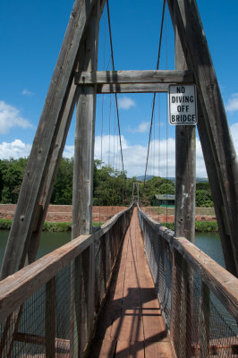 Swinging Bridge, Hanapepe