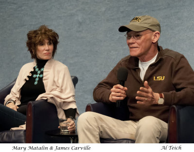 Mary Matalin and James Carville