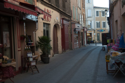 Street scene in L'Isle