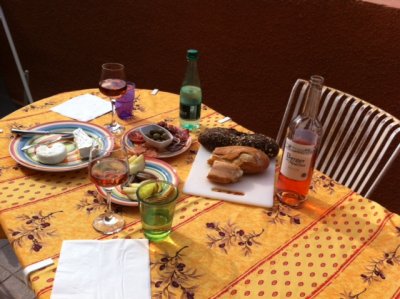 Lunch on the terrace