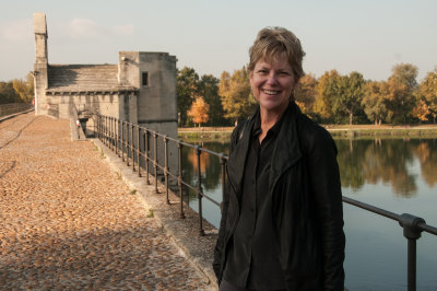 Jill on Pont St-Benezet