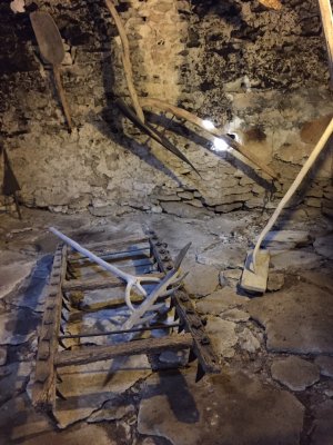 Interior of one of the Bories