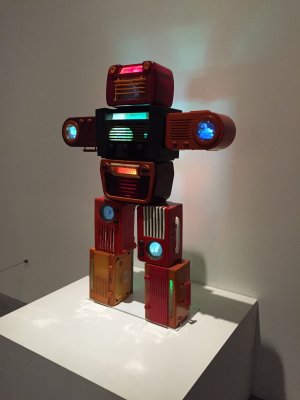 Bakelite Robot by Nam June Paik at the Tate Modern