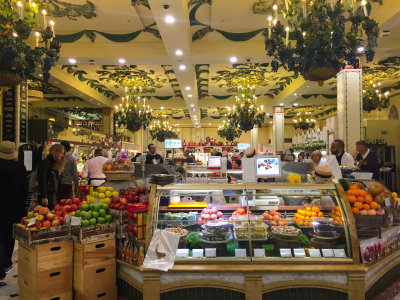 Harrods food hall