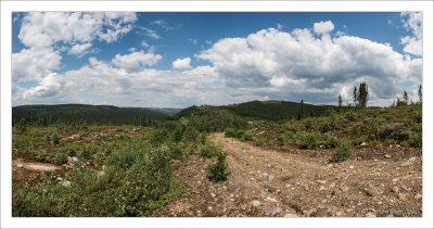 Grand lac Jourdain - Saguenay (juillet 2014)