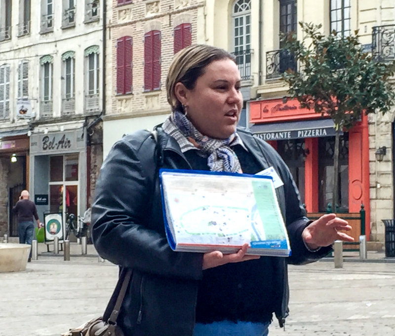  Our guide for the cathedral tour