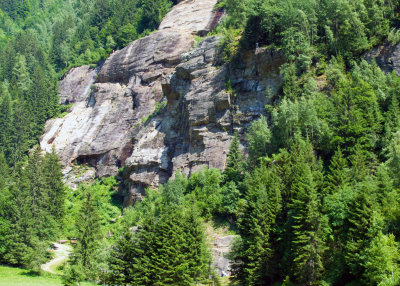 Rock climbers in the Nature Park