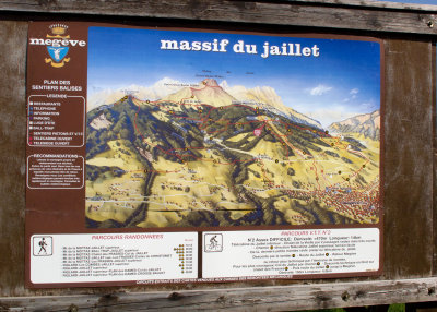 Day 3: above Megve, Col du Jaillet